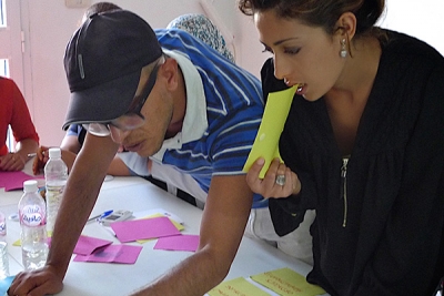 Structuring ideas with the civil society in Tunisia